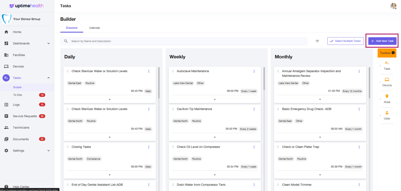 Task Org Builder How do I build and assign tasks in Builder?