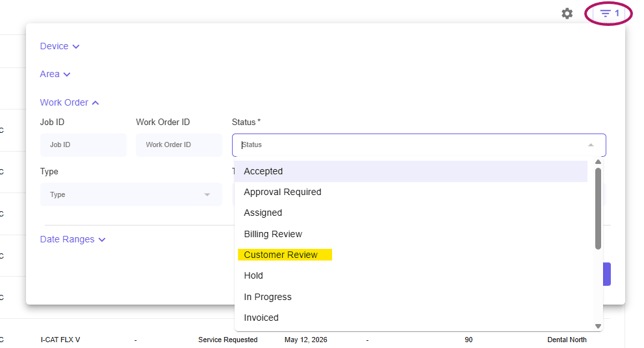 KB-DEV-CustomerReview-Filter